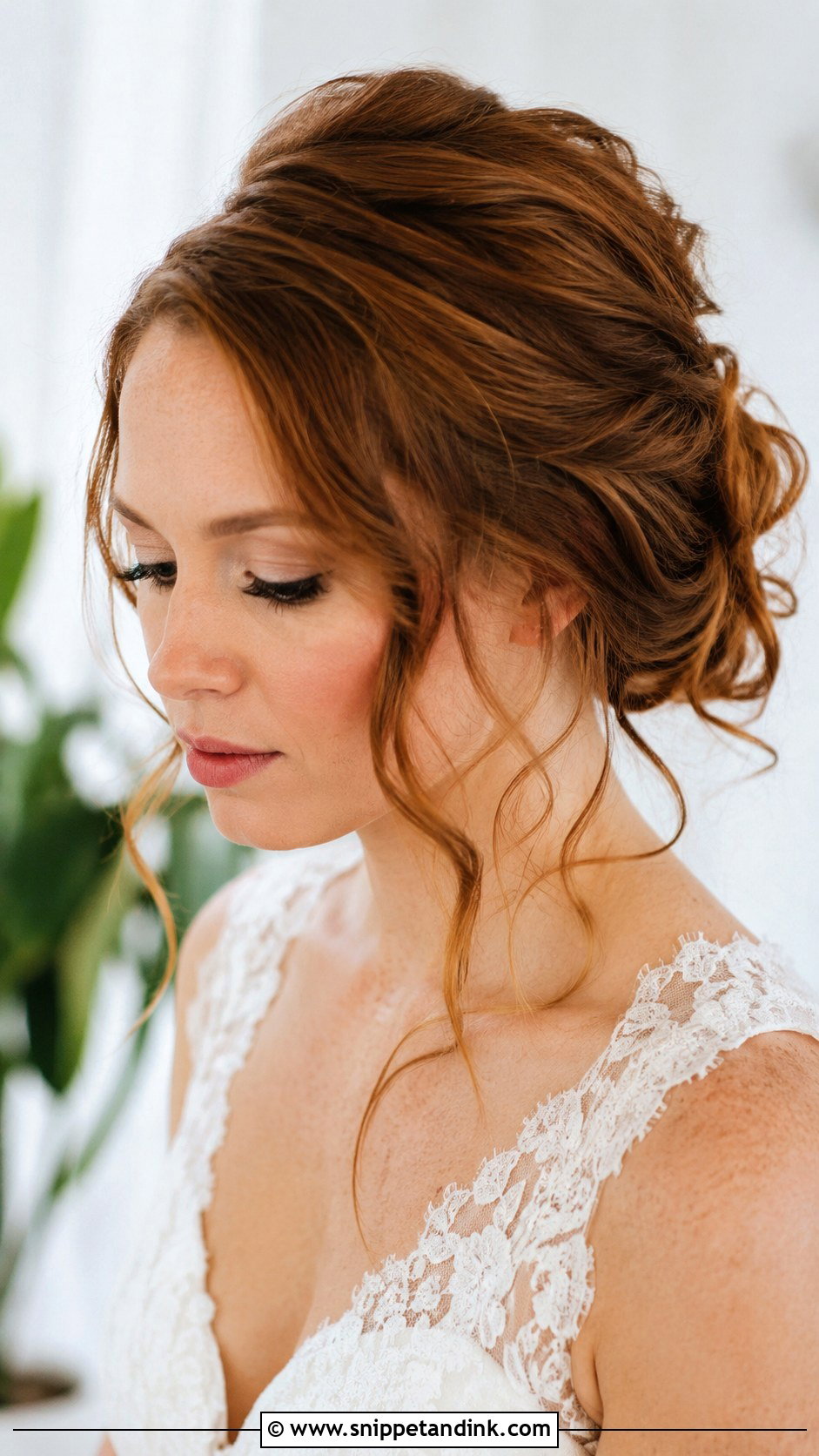 Bridal Textured Updo Hairstyle Video - Snippet and Ink - 20 Bridal Hairstyles Videos