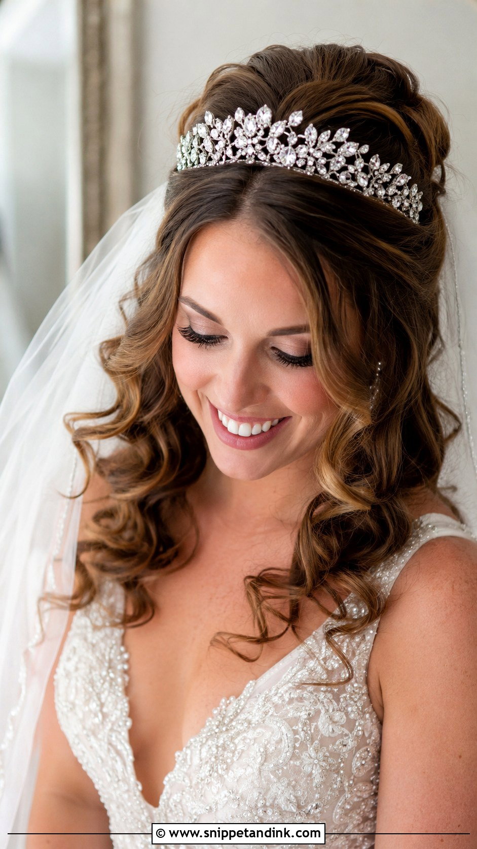 Bridal Tiara - Snippet and Ink - 20 Bride Hair Piece Ideas