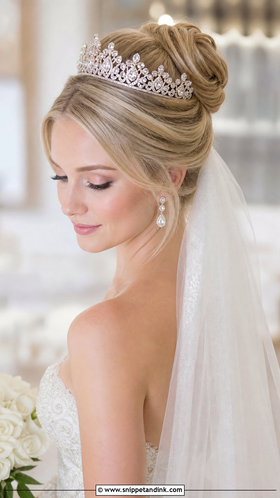 Bridal Tiara - Snippet and Ink - 30 Hair Accessories for Wedding