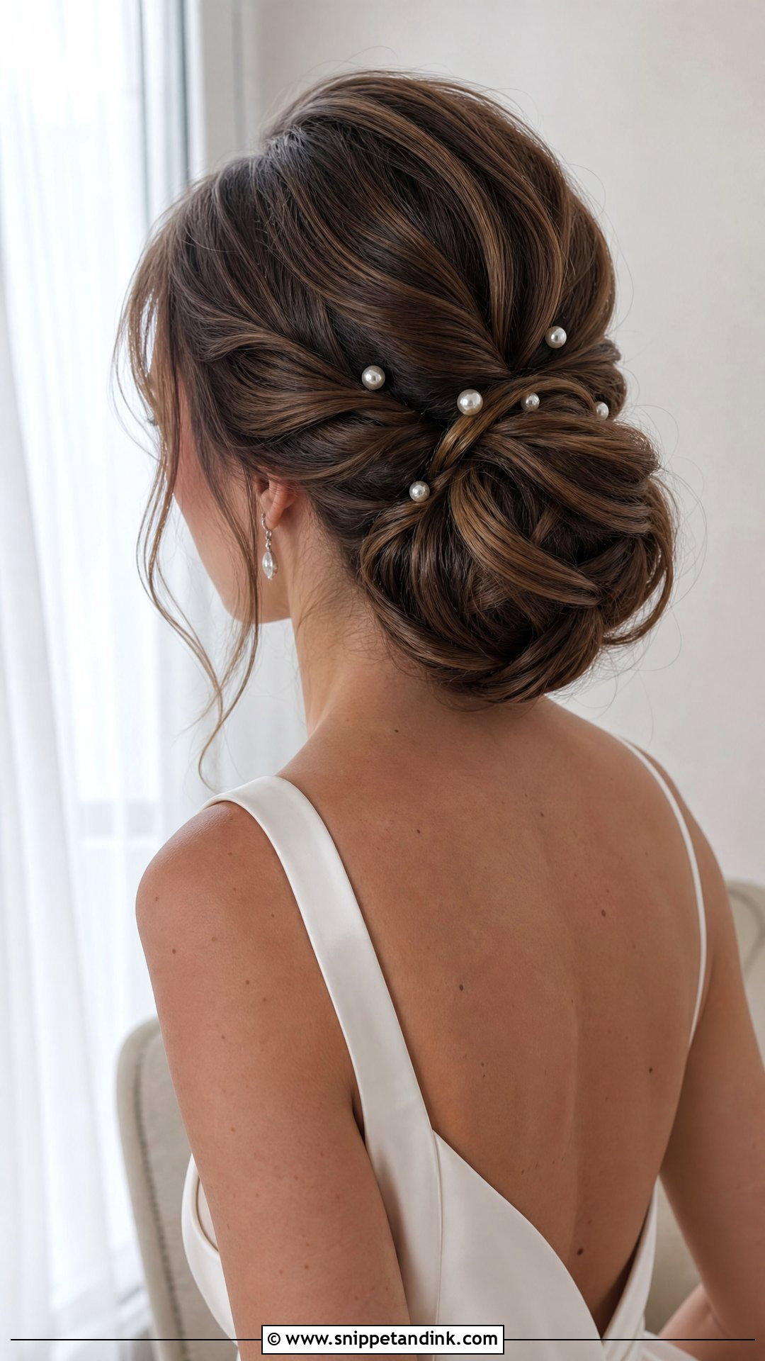 Bridal Twisted Chignon - Snippet and Ink - 15 Bridal Twist Hairstyles