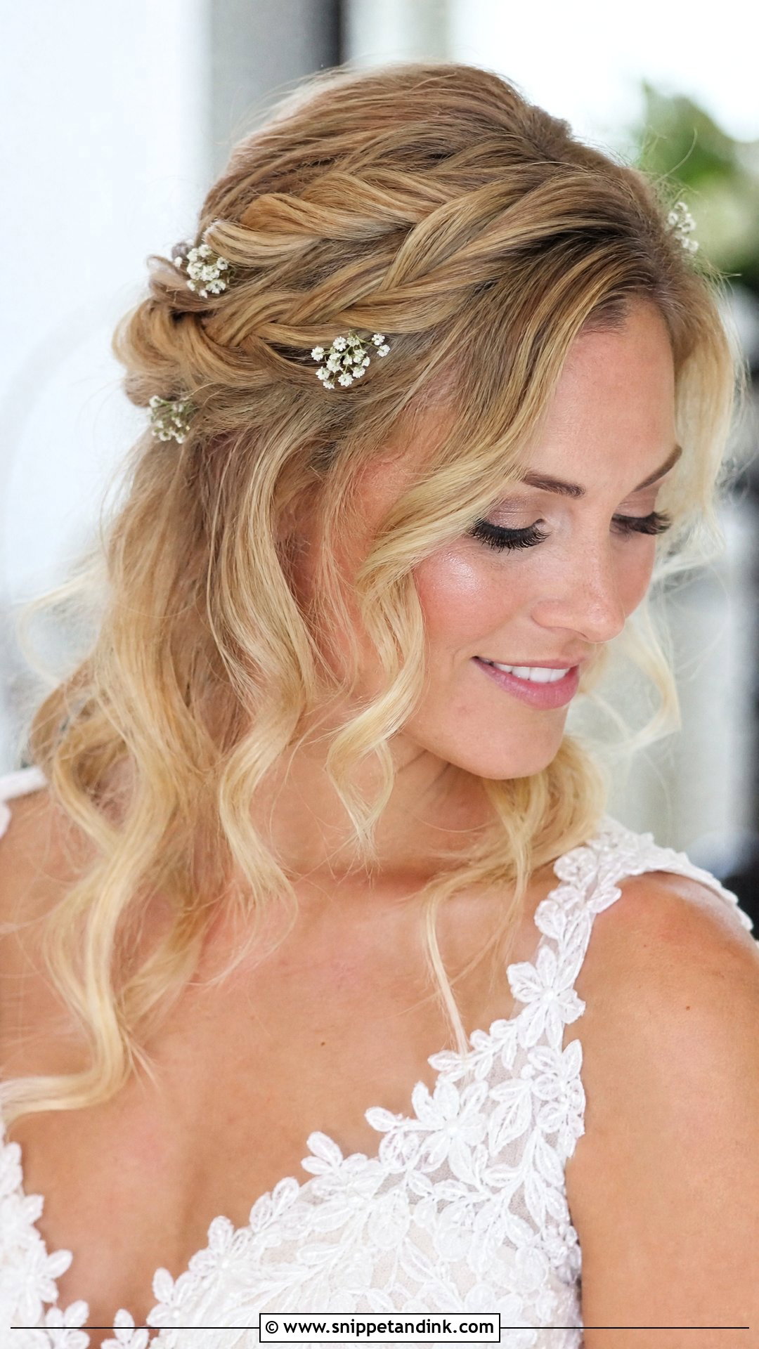 Bridal Twisted Crown - Snippet and Ink - 15 Bridal Twist Hairstyles