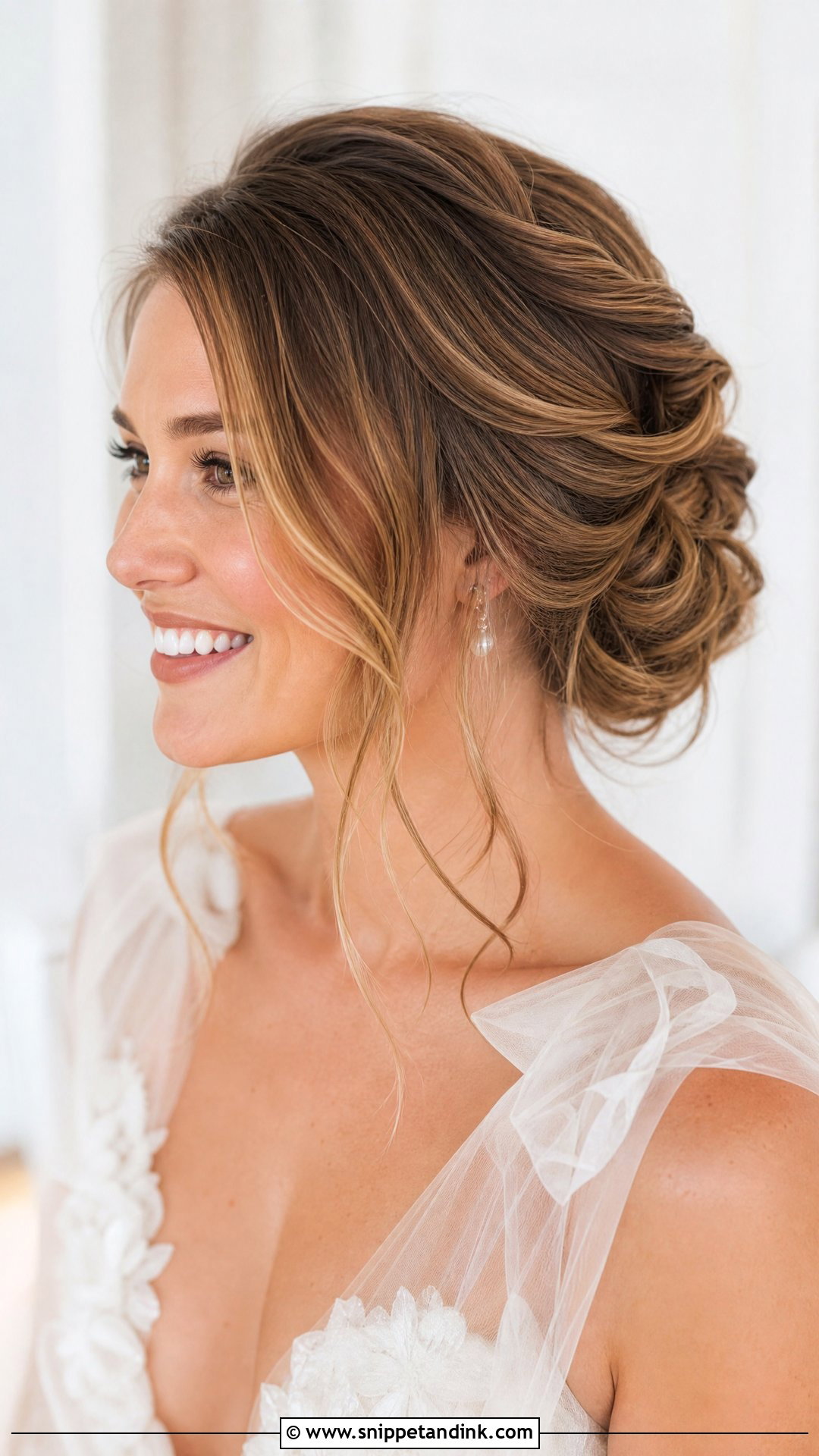 Bridal Twisted Updo - Snippet and Ink - 15 Bridal Updos