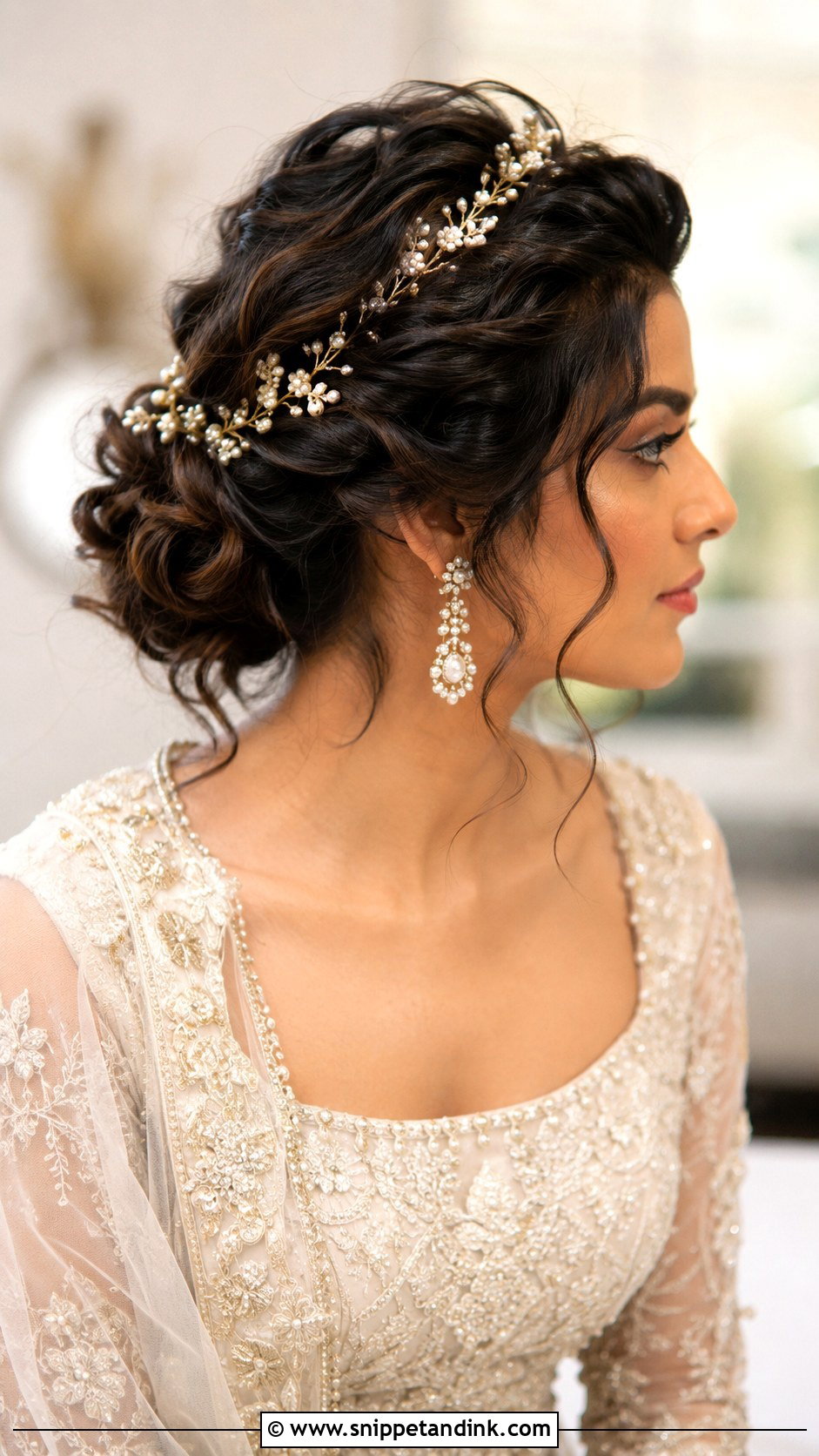 Bridal Twisted Updo - Snippet and Ink - 20 Chic Bridal Hair Ideas