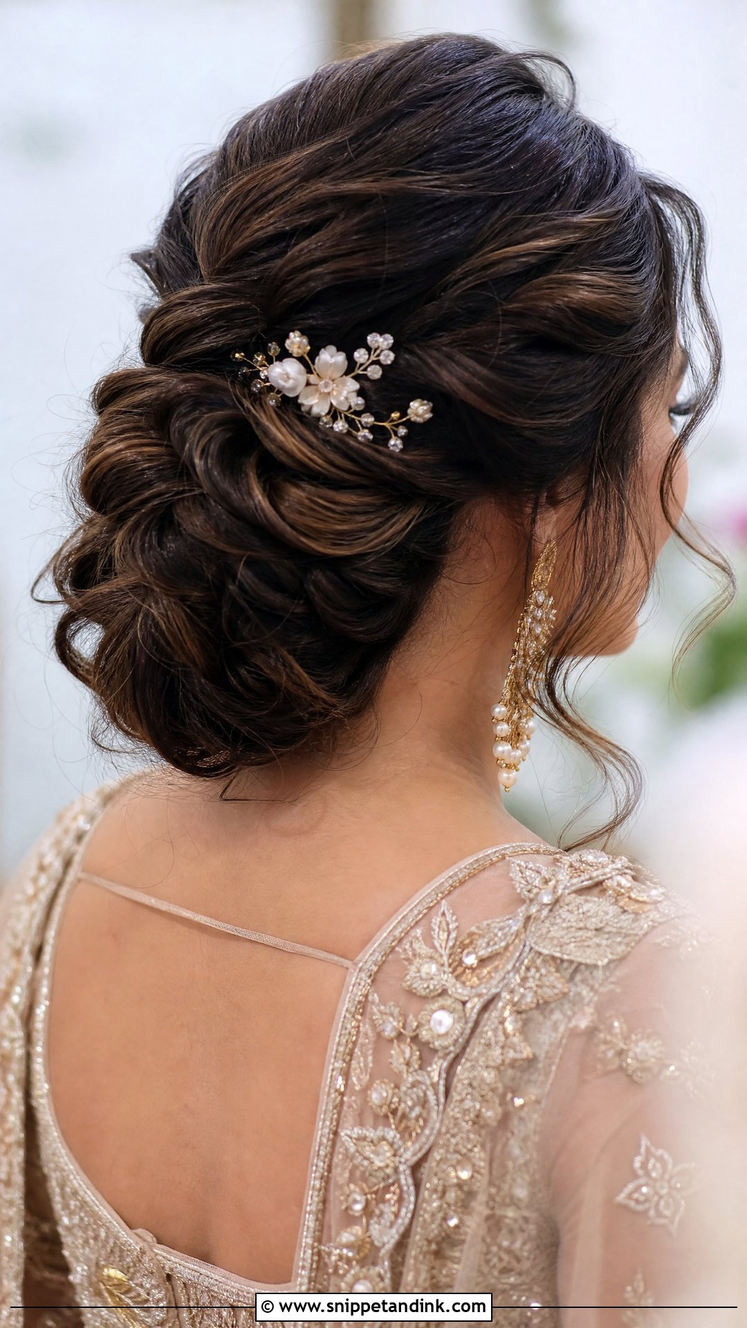 Bridal Twisted Updo - Snippet and Ink - 20 Unique Bridal Hair Ideas