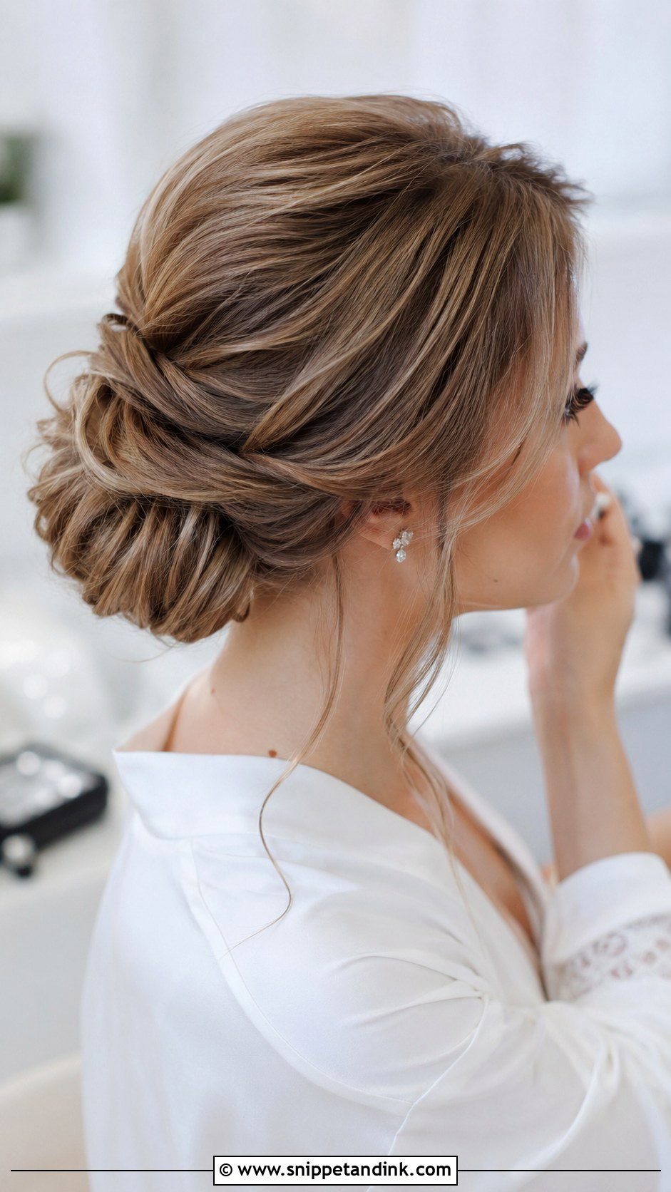 Bridal Updo For Fine Hair Tutorial - Snippet and Ink - 20 Bridal Updo Tutorial Ideas