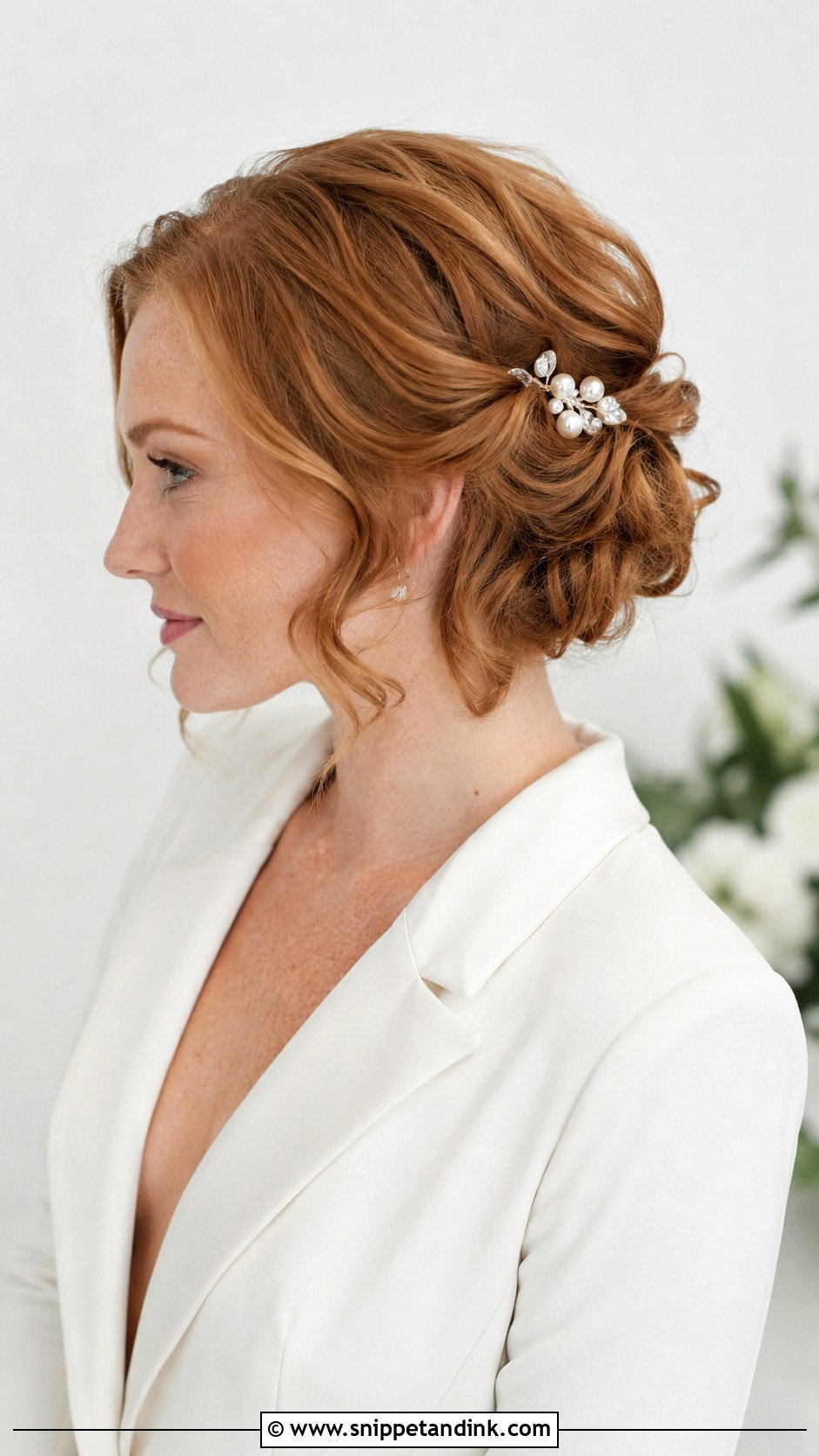 Bridal Updo For Short Hair - Snippet and Ink - 20 Brides Updo Hairstyles