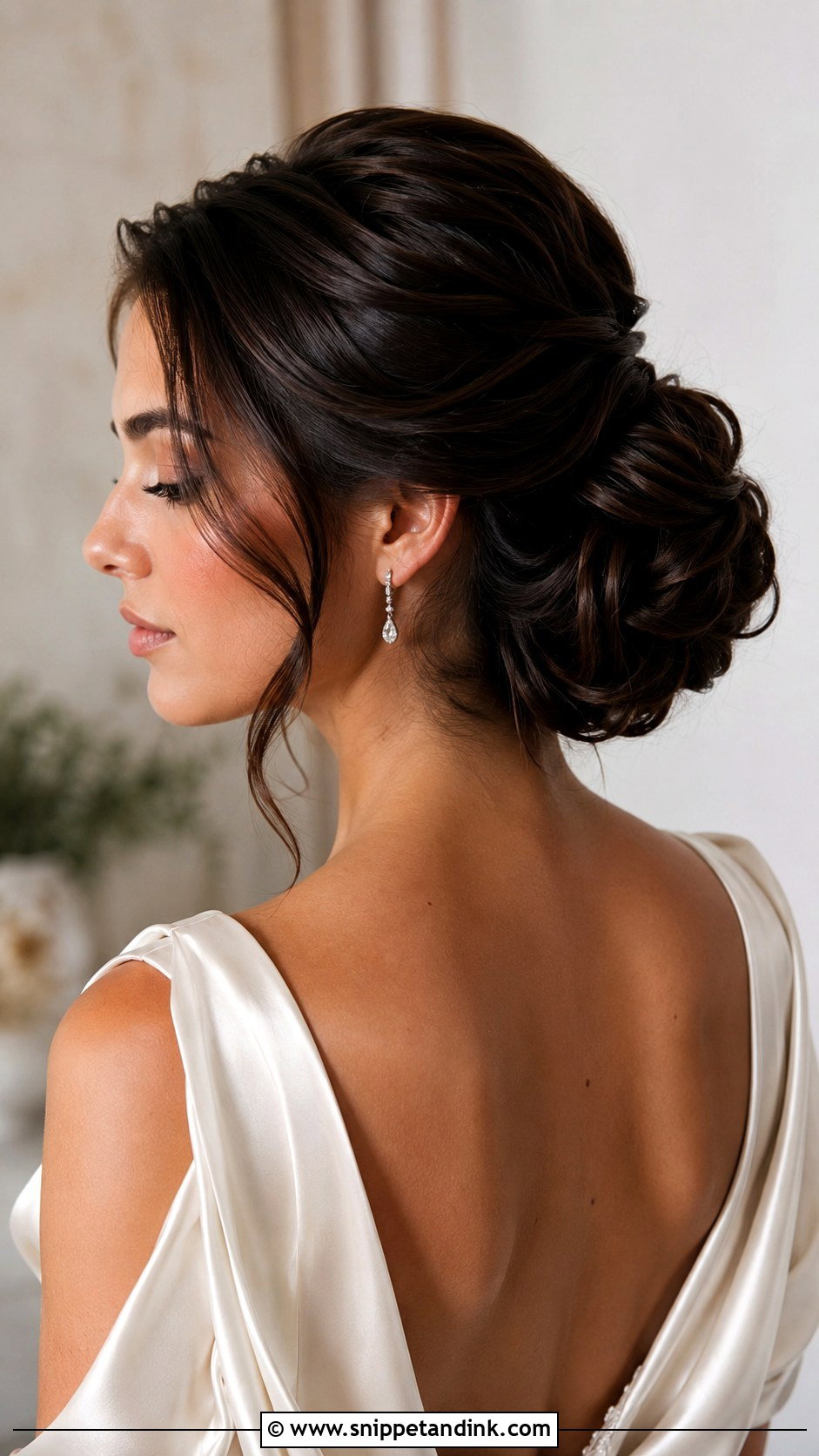 Bridal Updo For Thick Hair Tutorial - Snippet and Ink - 20 Bridal Updo Tutorial Ideas
