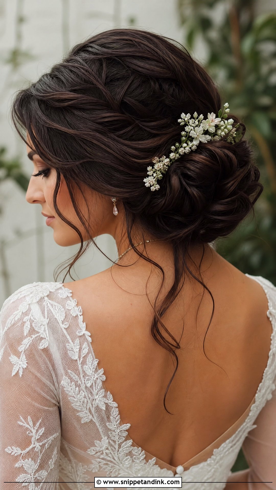Bridal Updo With Flowers - Snippet and Ink - 15 Bridal Updo Hairstyle Ideas