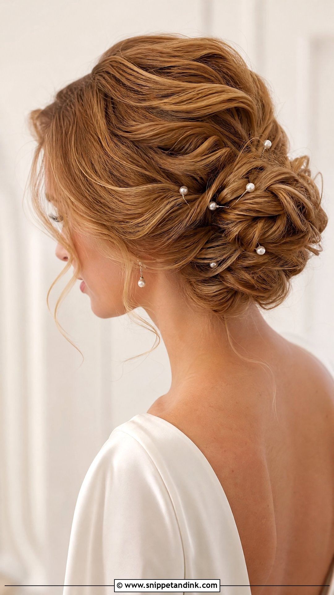 Bridal Updo With Pearls - Snippet and Ink - 15 Bridal Updos