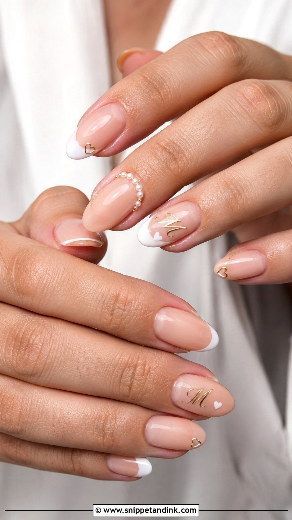 Bride And Groom Matching Nails - Snippet and Ink - 20 Bride and Groom Nail Art Ideas