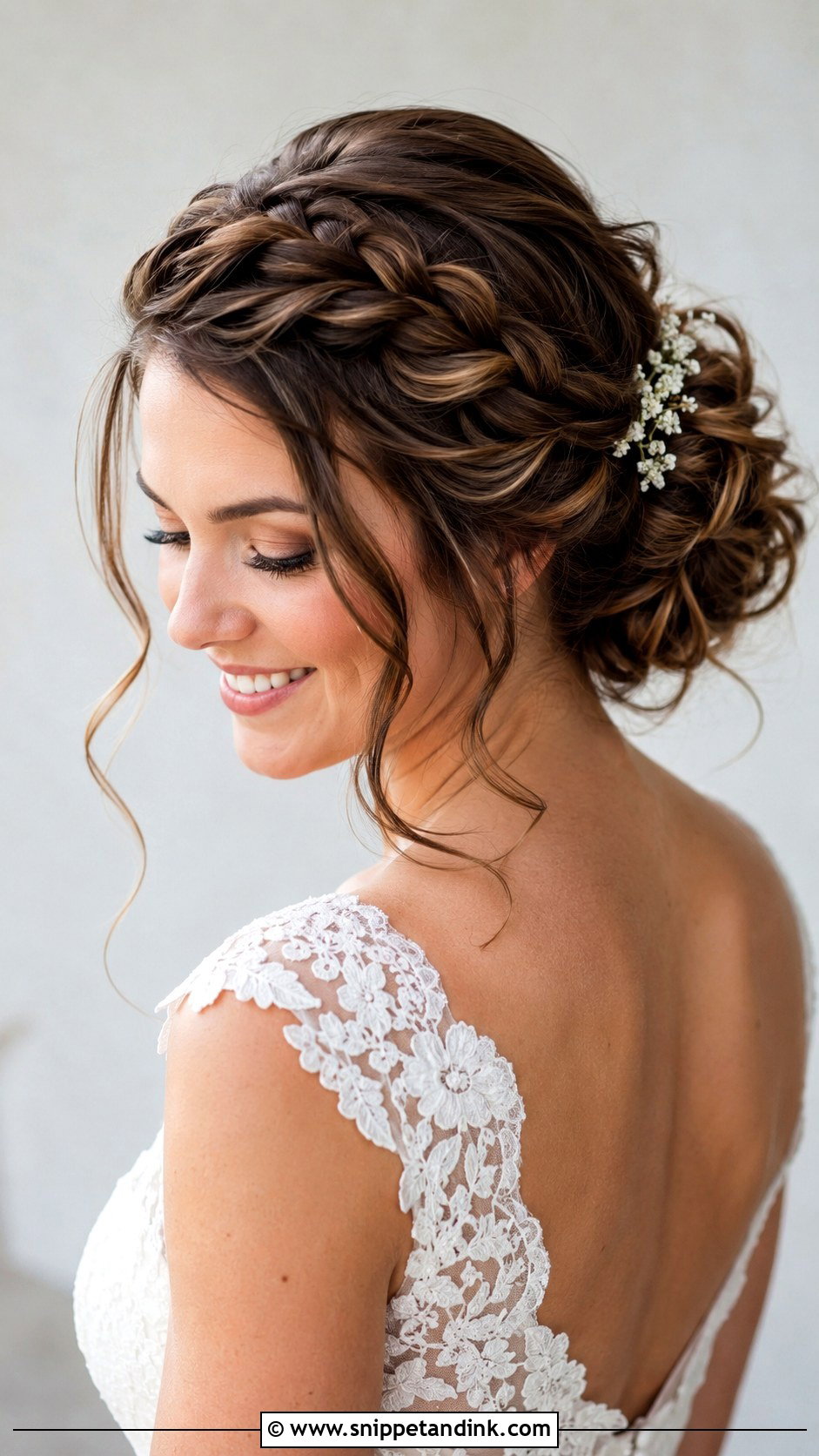 Bride Braided Updo - Snippet and Ink - 15 Modern Bride Hair Ideas