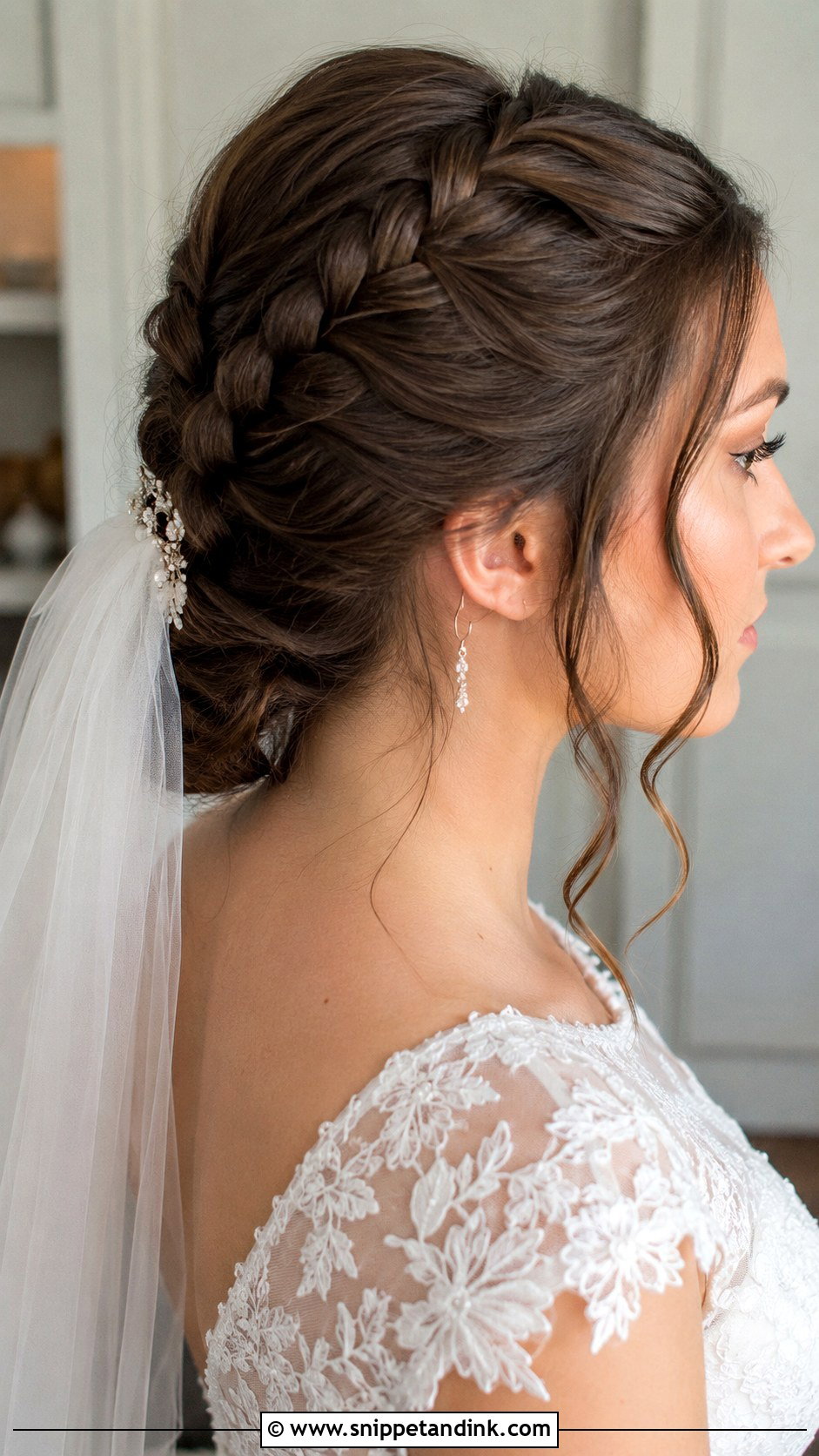 Bride Braids French Braid - Snippet and Ink - 20 Bride Braids Hairstyles