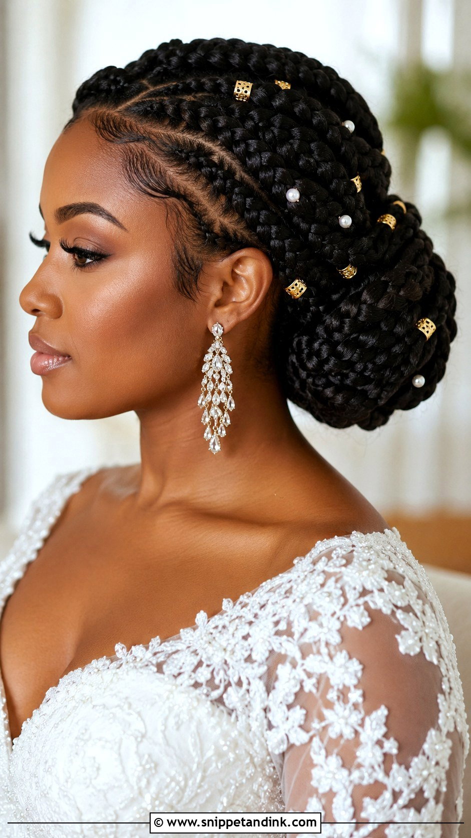 Bride Braids Goddess Braids - Snippet and Ink - 20 Bride Braids Hairstyles
