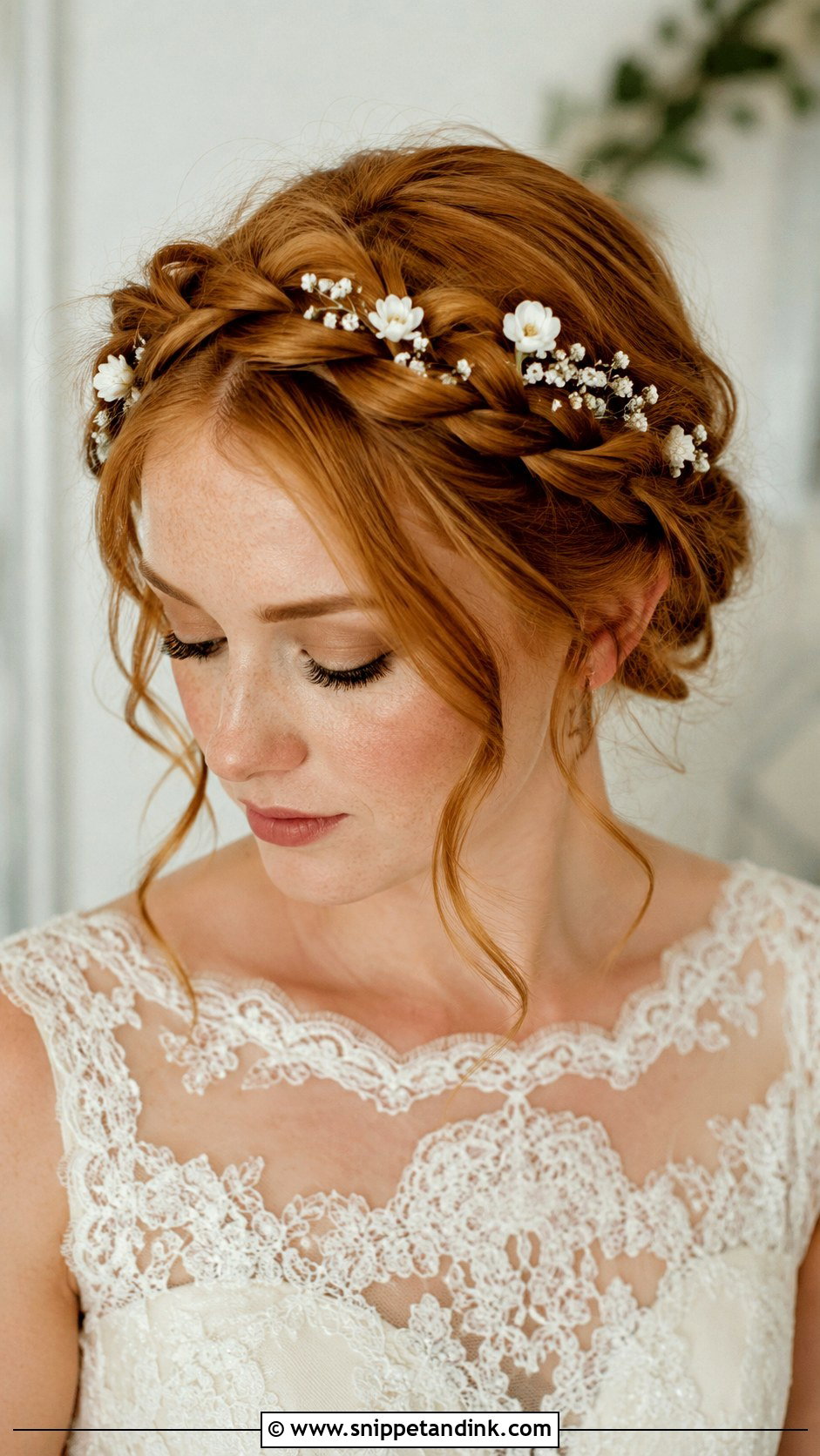 Bride Braids Halo Braid - Snippet and Ink - 20 Bride Braids Hairstyles