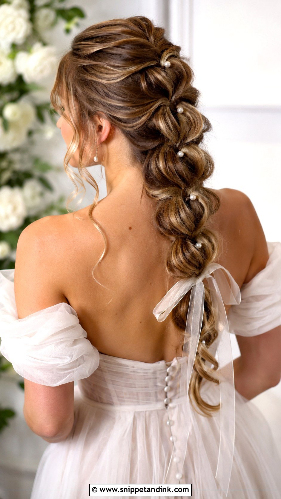 Bride Braids Pull Through Braid - Snippet and Ink - 20 Bride Braids Hairstyles