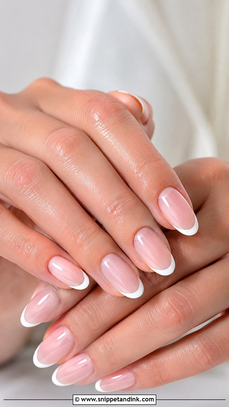 Bride French Tip Nails - Snippet and Ink - 20 Bride Nail Designs Wedding Manicure