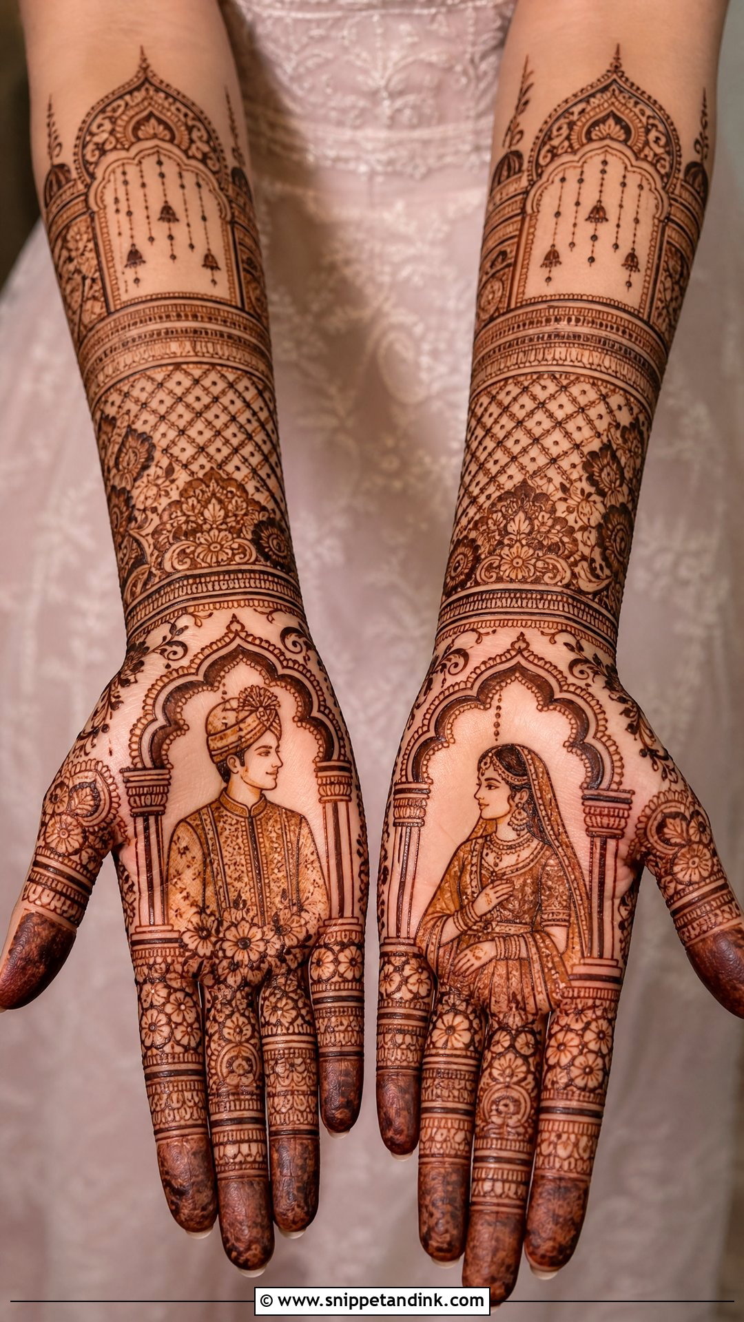 Bride Groom Mehndi Design - Snippet and Ink - 25 Bridal Mehndi Designs for Bride