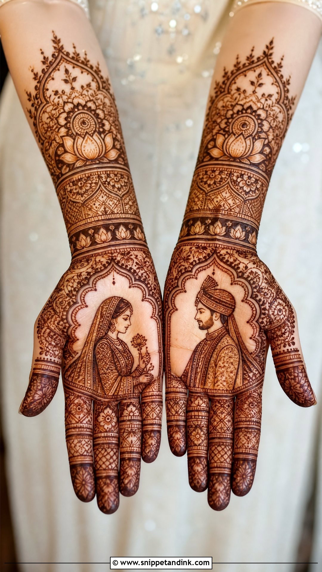 Bride Groom Mehndi Design - Snippet and Ink - 25 Bride Mehndi Designs Indian Weddings