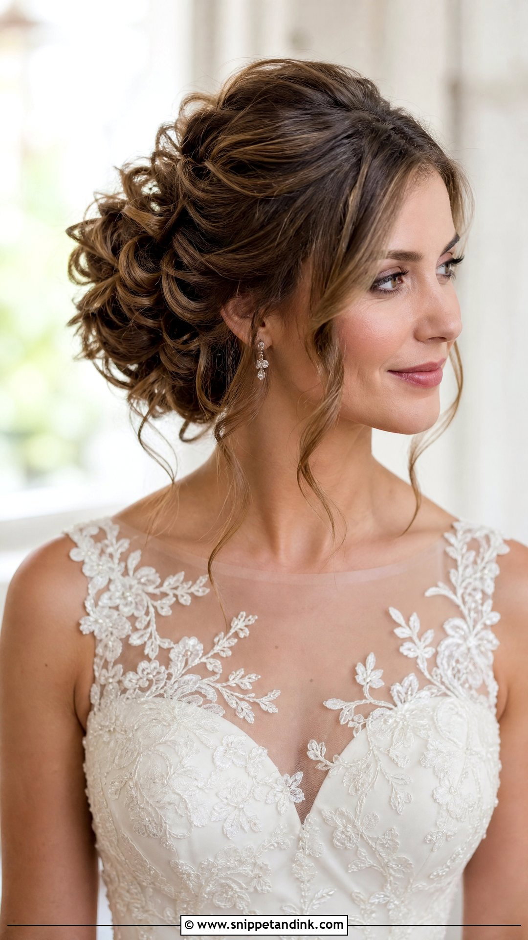 Bride Hair Curls Updo - Snippet and Ink - 15 Bride Hair Curls