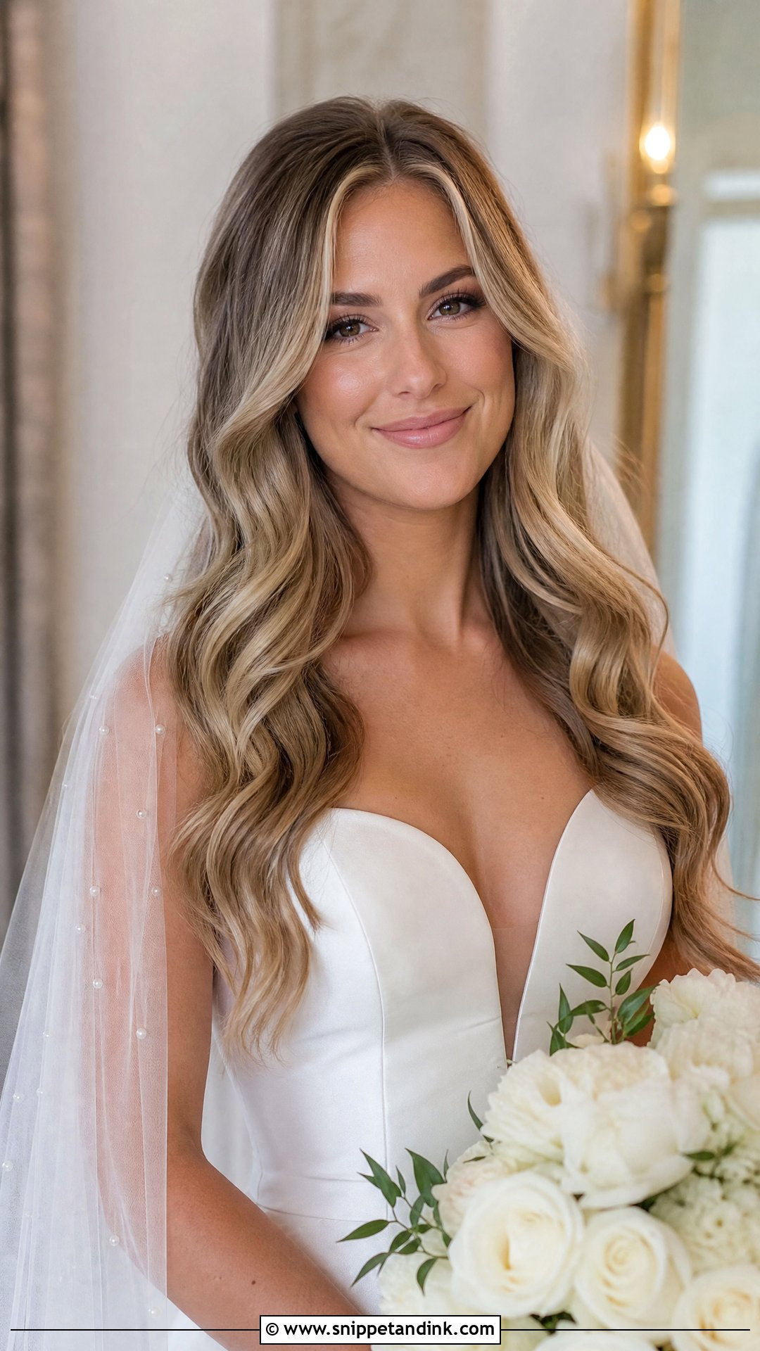 Bride Hair Down Long Layers - Snippet and Ink - 15 Bride Hair Down Hairstyles
