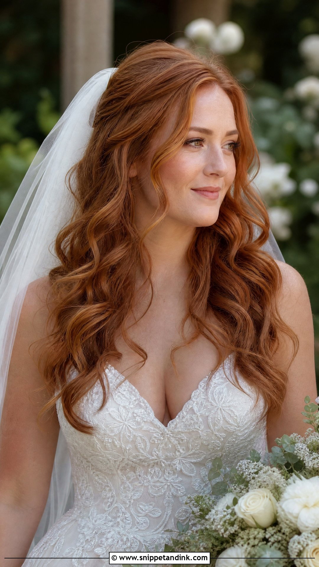 Bride Hair Down Loose Curls - Snippet and Ink - 15 Bride Hair Down Hairstyles