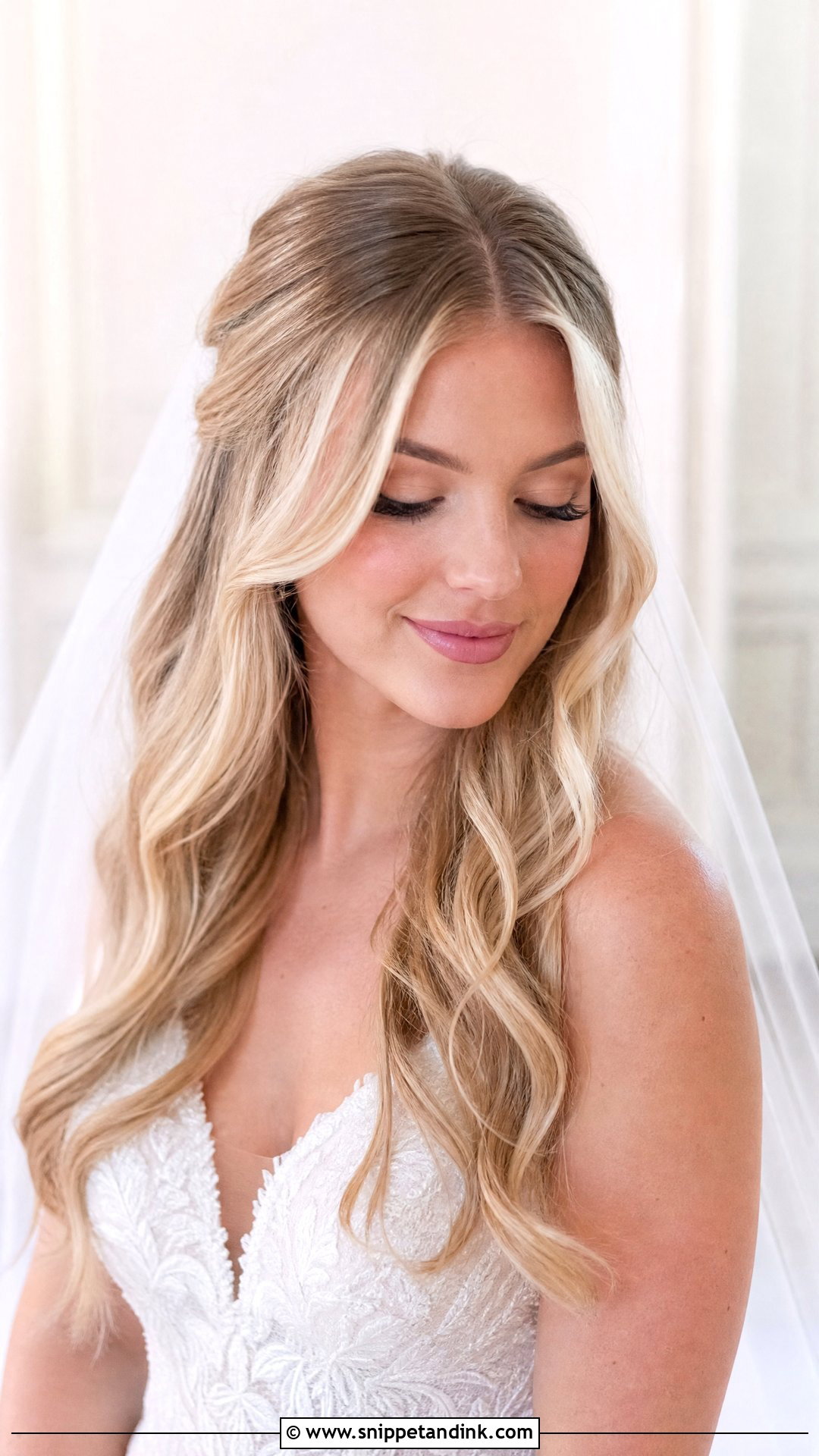 Bride Hair Down Soft Waves - Snippet and Ink - 15 Bride Hair Down Hairstyles