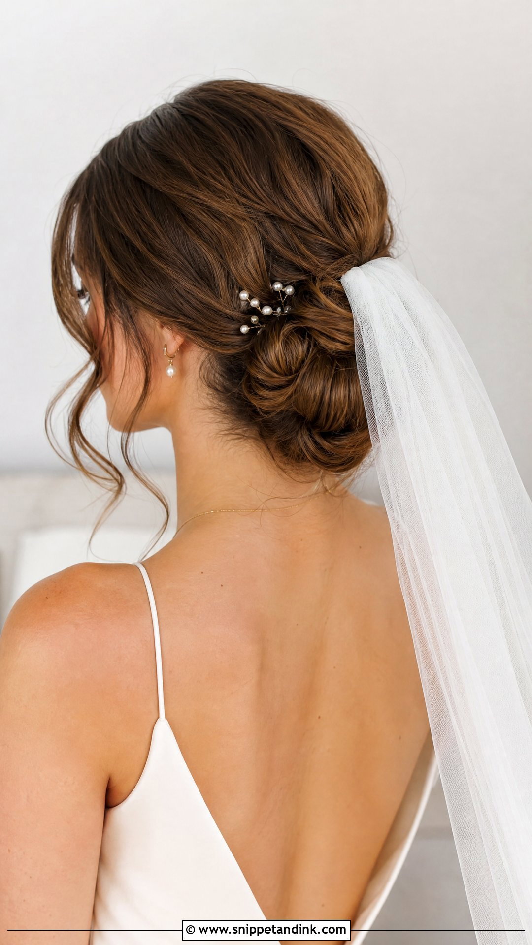 Bride Low Bun Tutorial - Snippet and Ink - 15 Bride Hair Tutorial Ideas