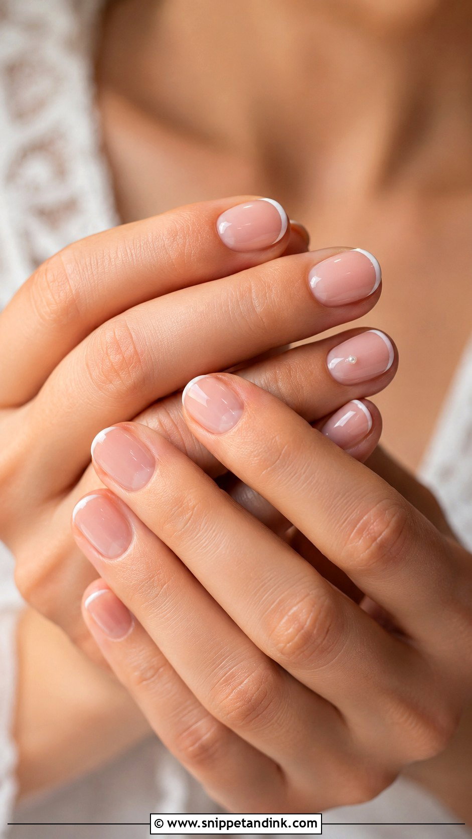 Bride Minimalist Nails - Snippet and Ink - 20 Nail Art Design for Bride Ideas