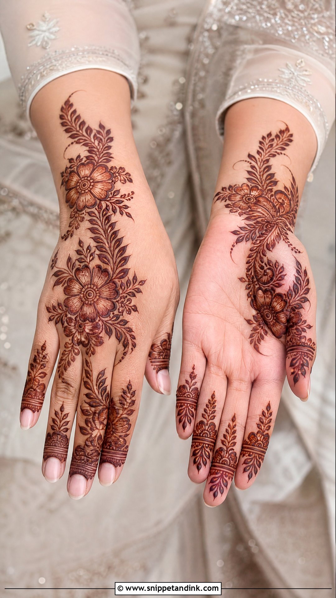 Bride Mother Gulf Mehndi Design - Snippet and Ink - 20 Bride Mother Mehndi Designs