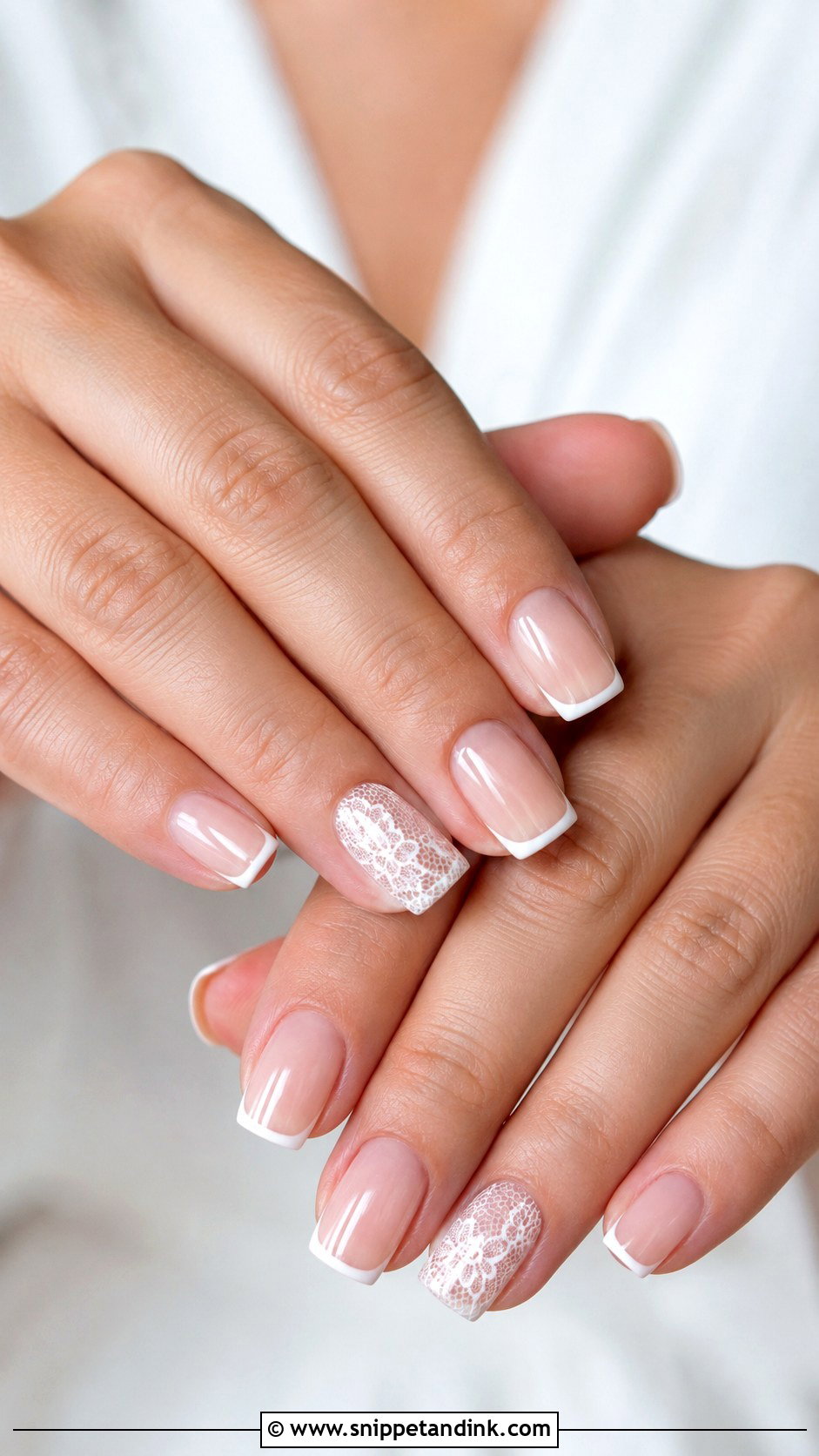 Bride Square Nails - Snippet and Ink - 20 Nail Art Design for Bride Ideas