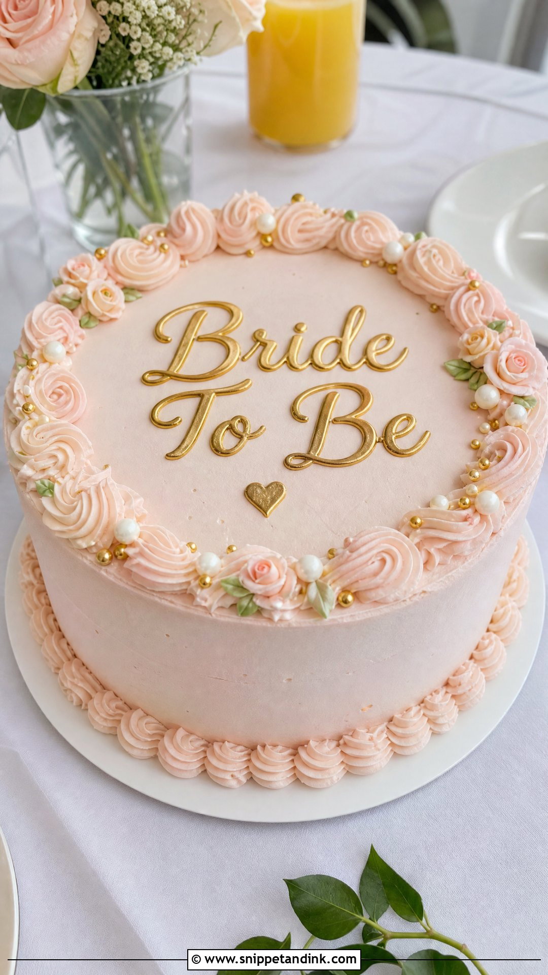 Bride To Be Cake - Snippet and Ink - 25 Bachelorette Cake Ideas for Wedding