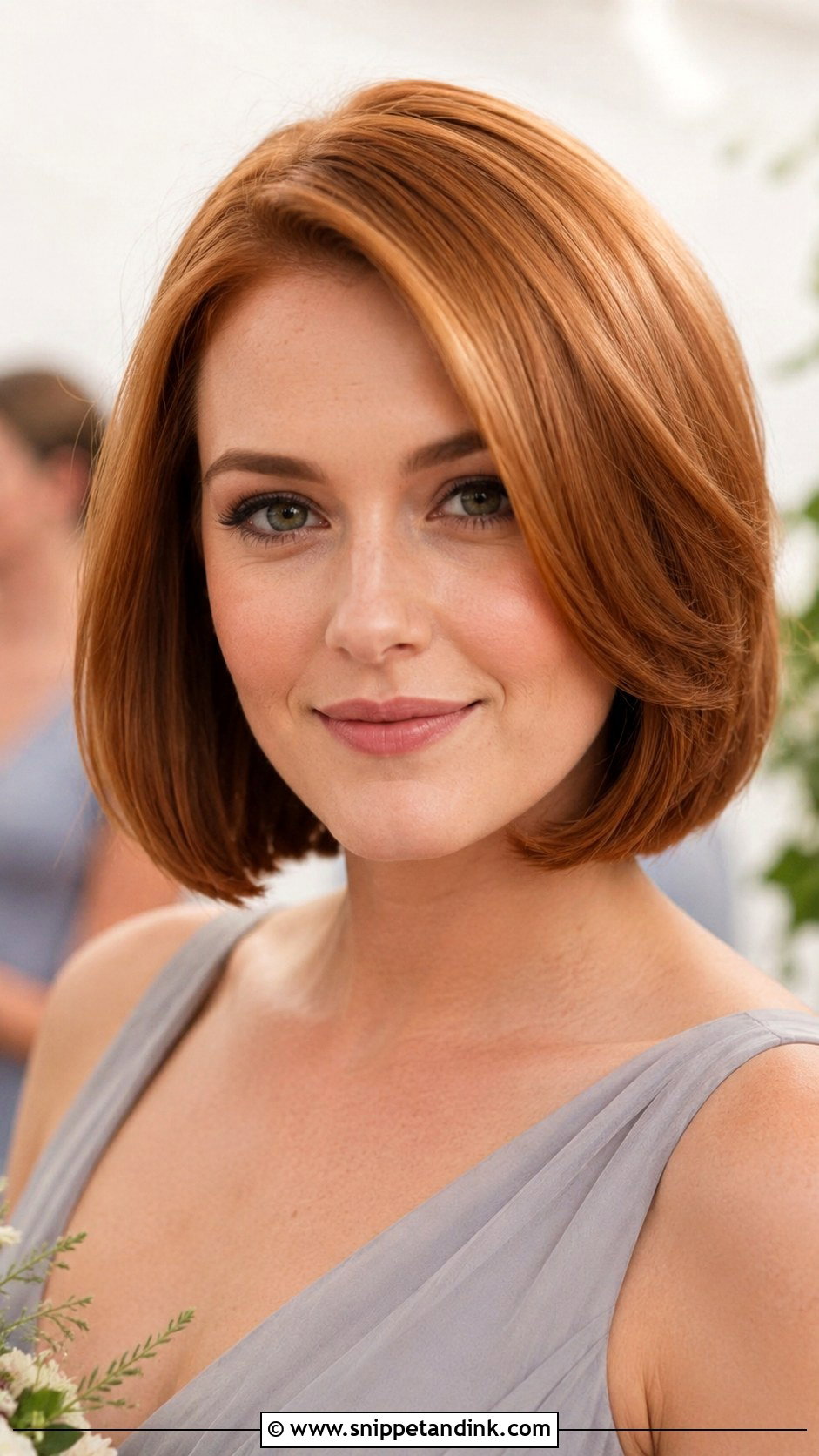 Bridesmaid Blowout Bob - Snippet and Ink - 20 Bridesmaid Blowout Hairstyles
