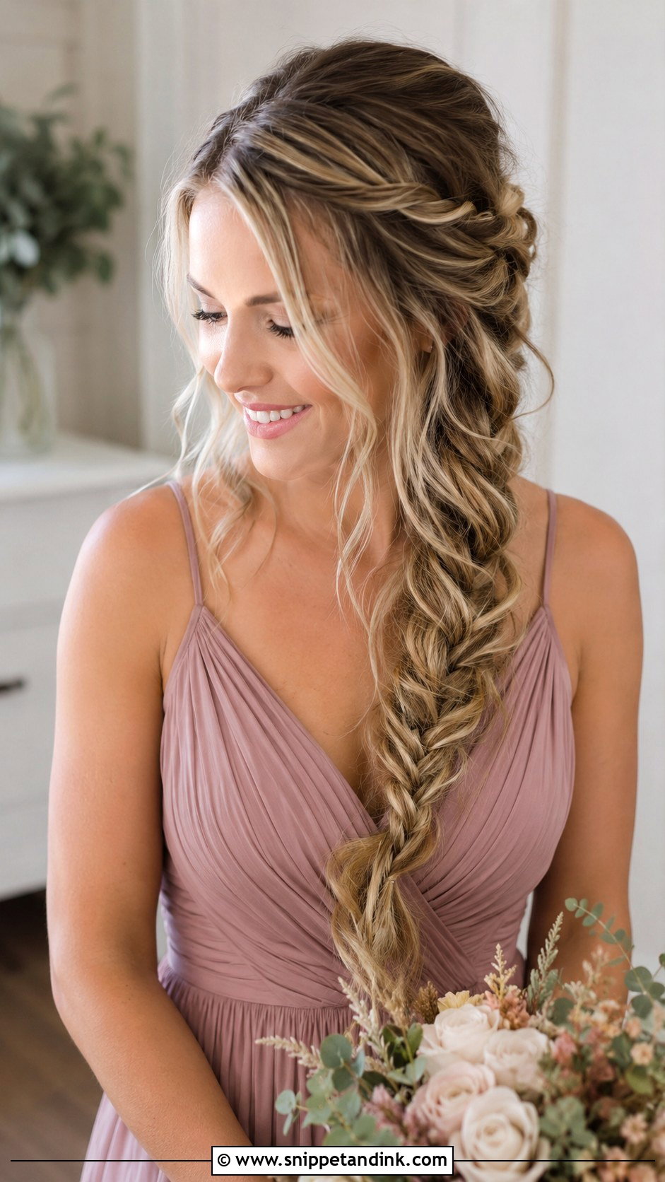 Bridesmaid Boho Braid Tutorial - Snippet and Ink - 20 Bridesmaid Hair Tutorial Ideas