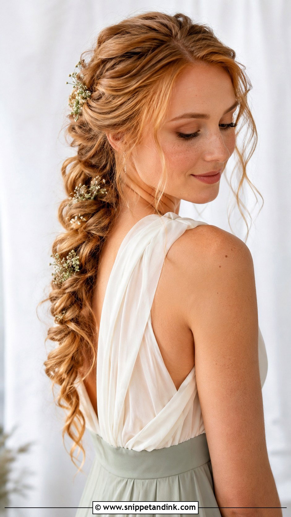 Bridesmaid Boho Braid - Snippet and Ink - 25 Bridesmaid Braid Hairstyles