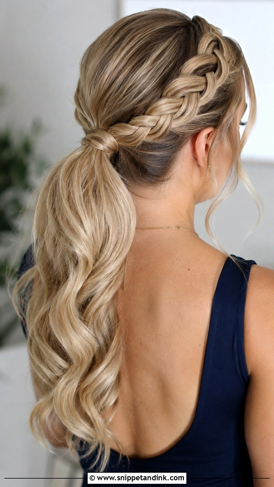 Bridesmaid Braided Ponytail - Snippet and Ink - 25 Bridesmaid Braid Hairstyles