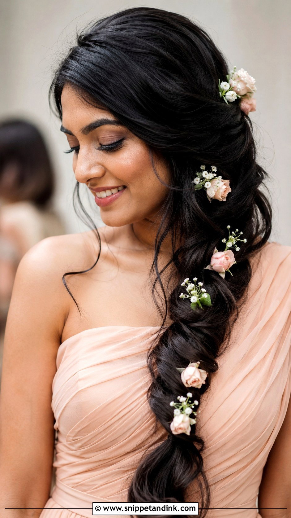 Bridesmaid Braids With Flowers - Snippet and Ink - 20 Bridesmaid Hairstyles Braids