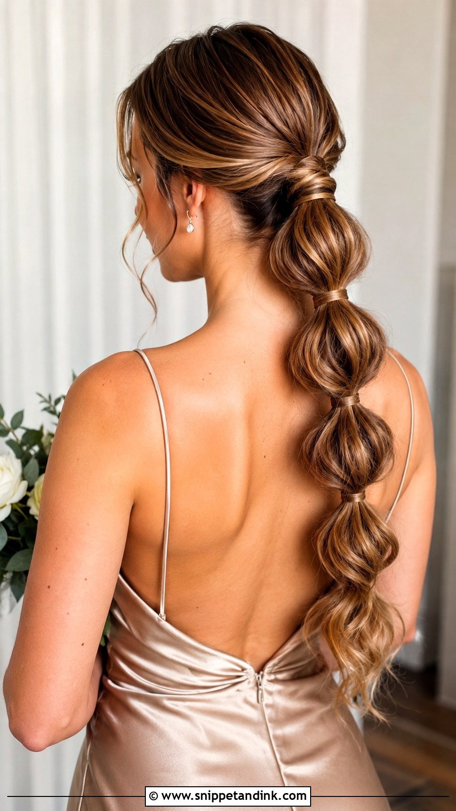 Bridesmaid Bubble Braid - Snippet and Ink - 25 Bridesmaid Braid Hairstyles