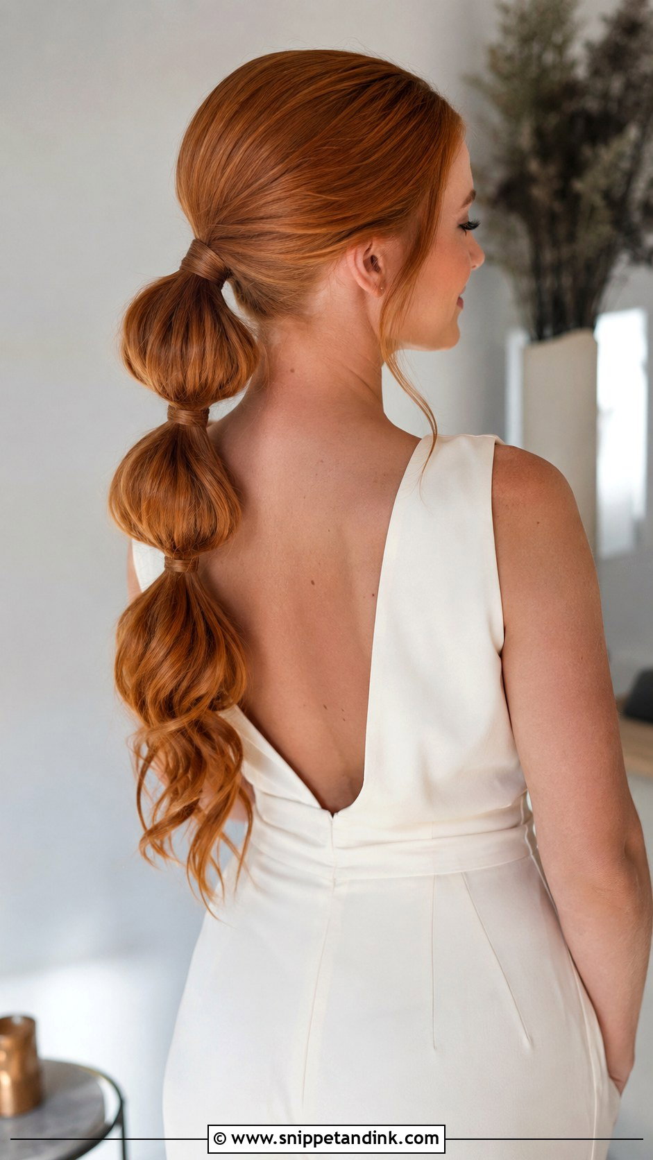 Bridesmaid Bubble Ponytail Hairstyle - Snippet and Ink - 20 Braidsmaid Hairstyles