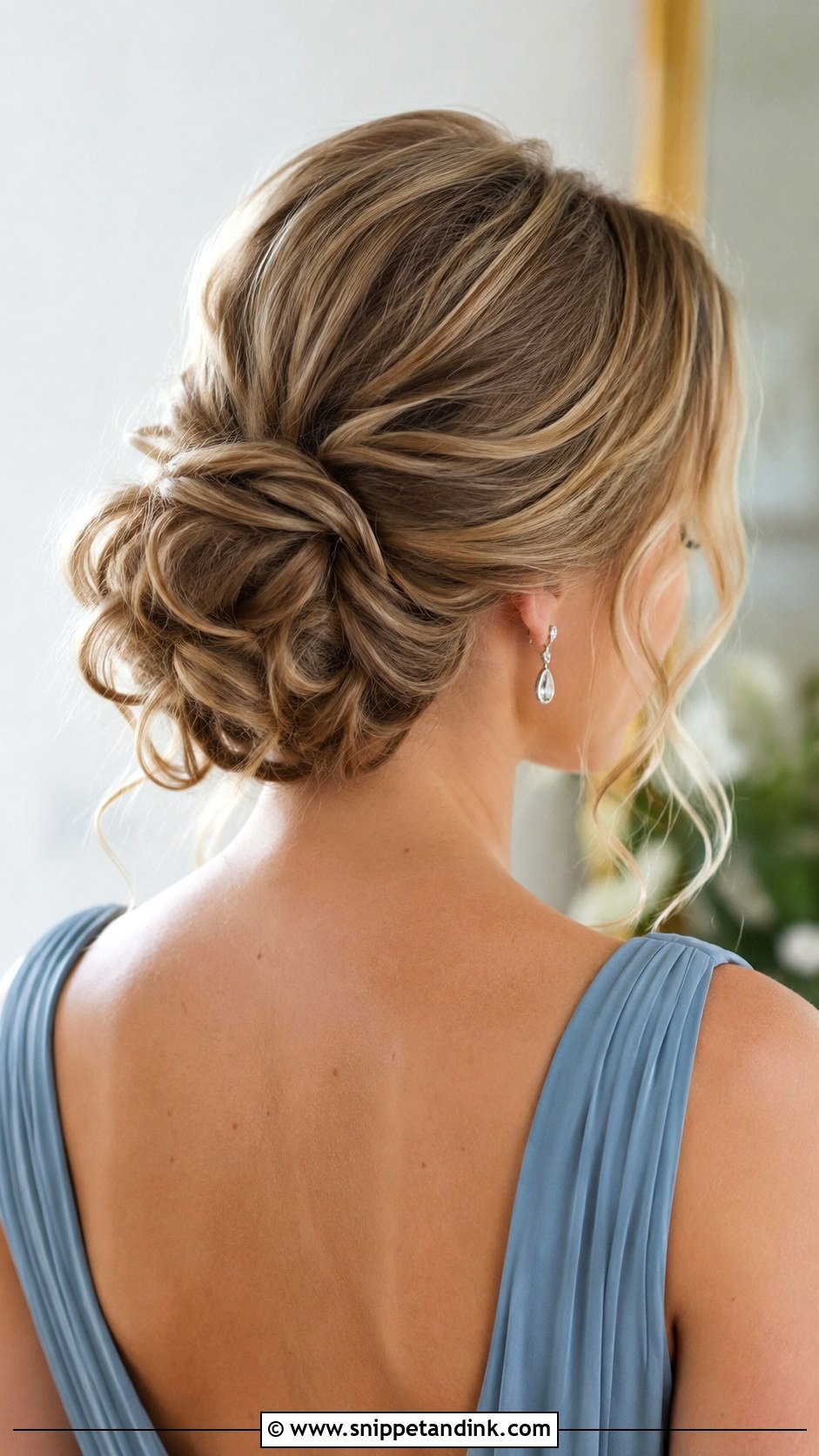 Bridesmaid Bun For Medium Hair - Snippet and Ink - 25 Bridesmaid Bun Hairstyles