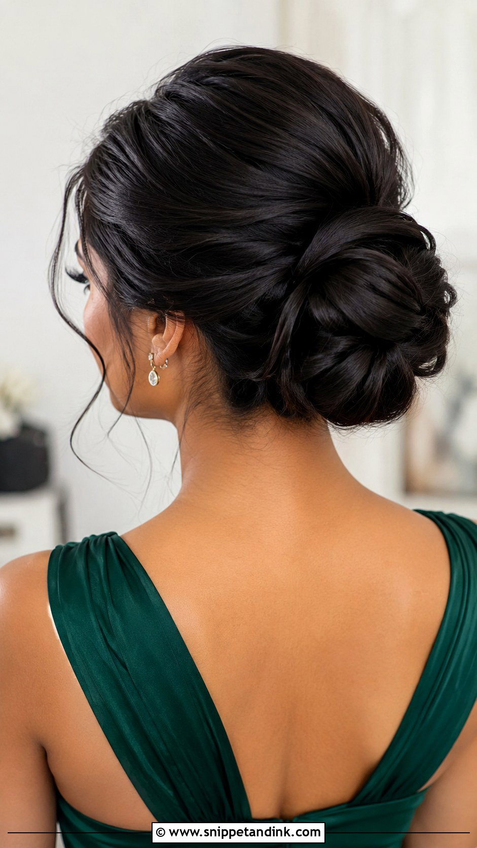 Bridesmaid Bun For Thick Hair - Snippet and Ink - 25 Bridesmaid Bun Hairstyles