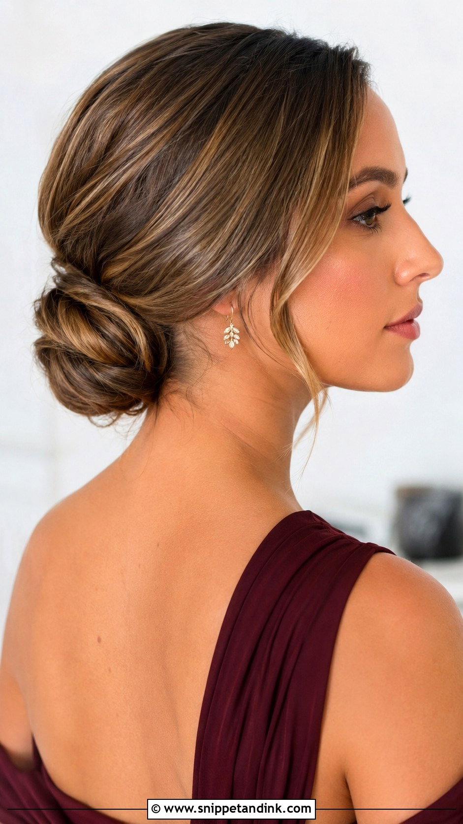 Bridesmaid Chignon Long Hair - Snippet and Ink - 25 Brides Maids Hairstyle Long Hair Ideas