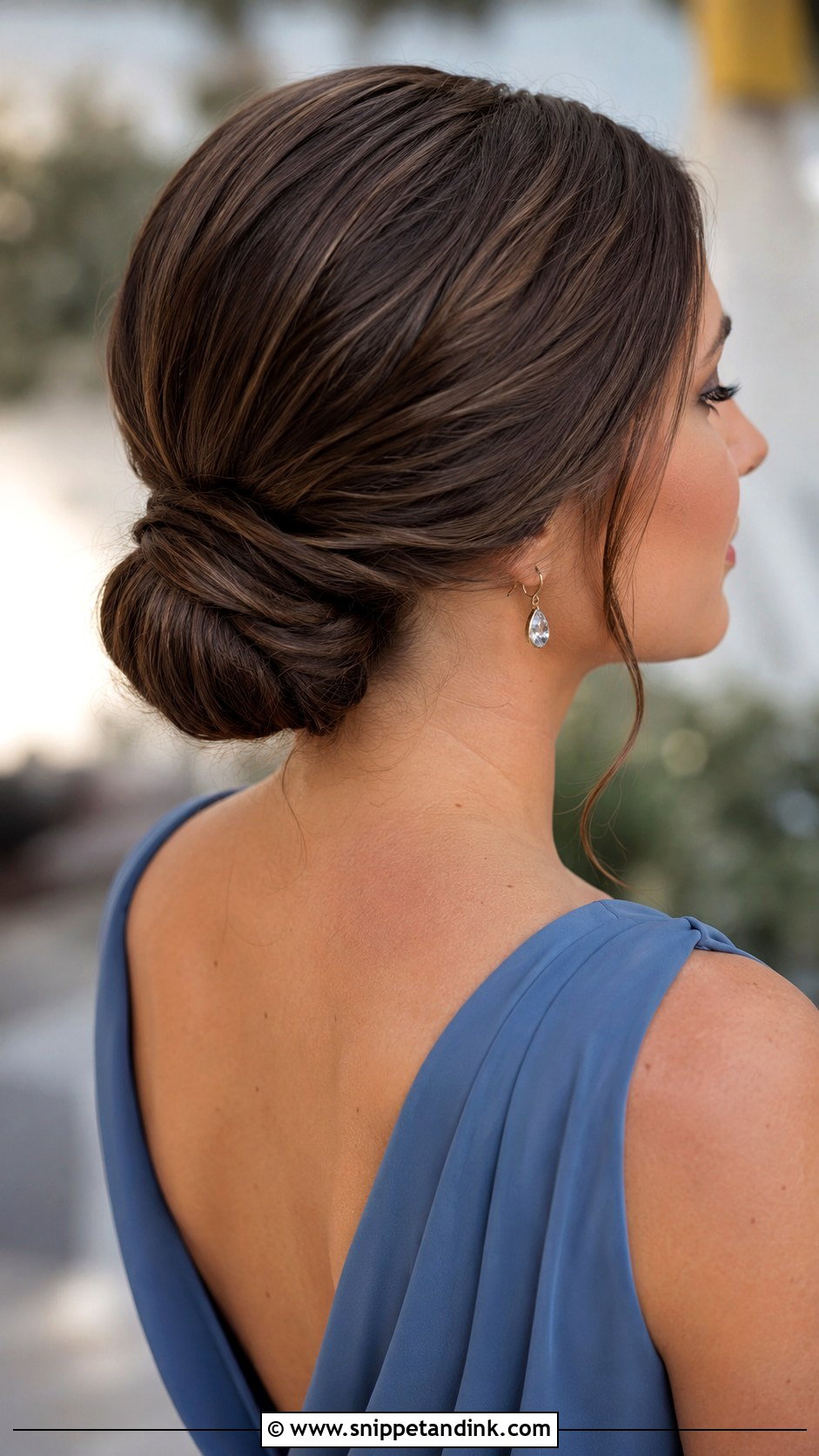 Bridesmaid Chignon - Snippet and Ink - 20 Bridesmaids Hair Styles