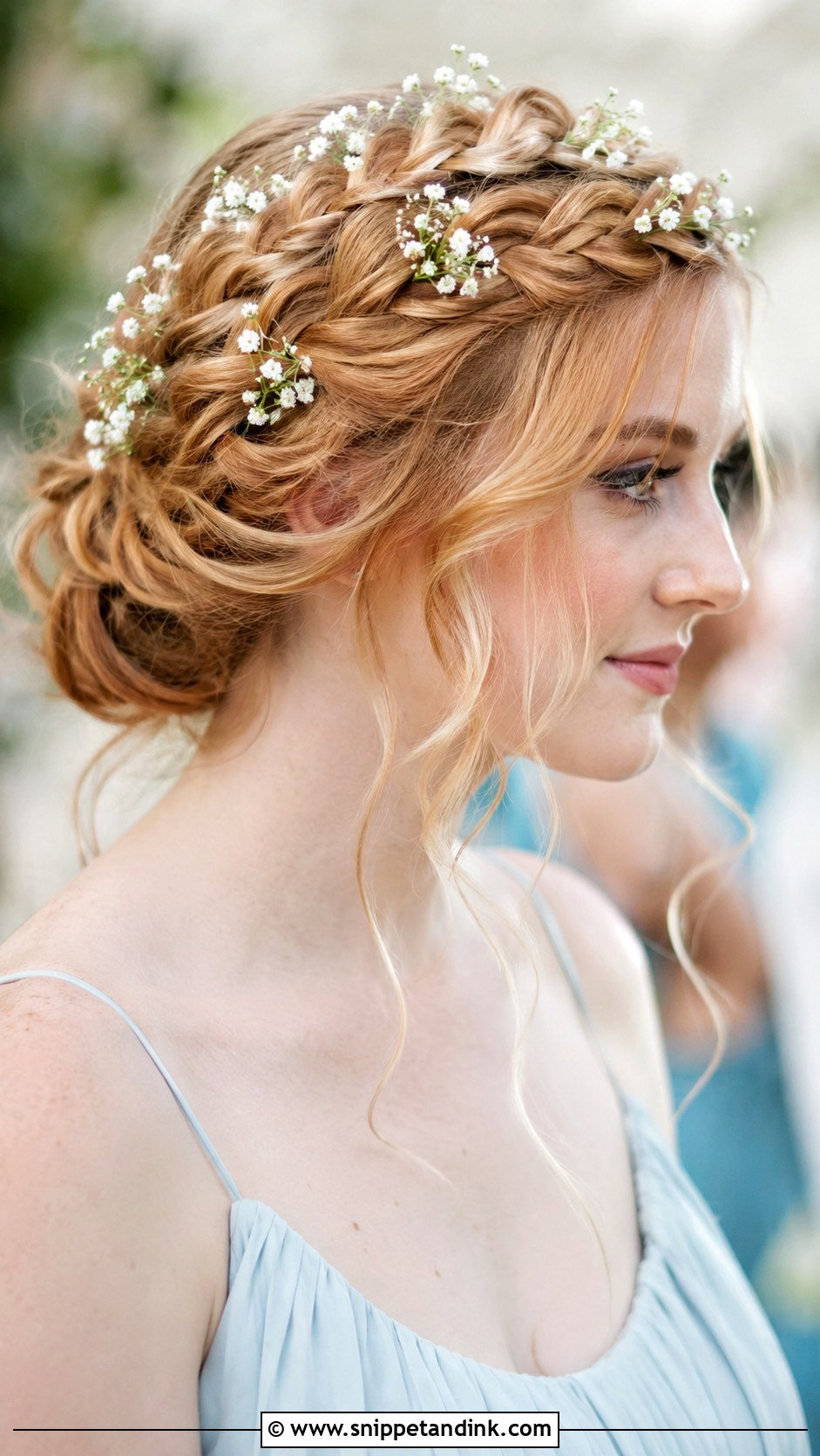 Bridesmaid Crown Braid - Snippet and Ink - 35 Bridesmaids Hairstyles
