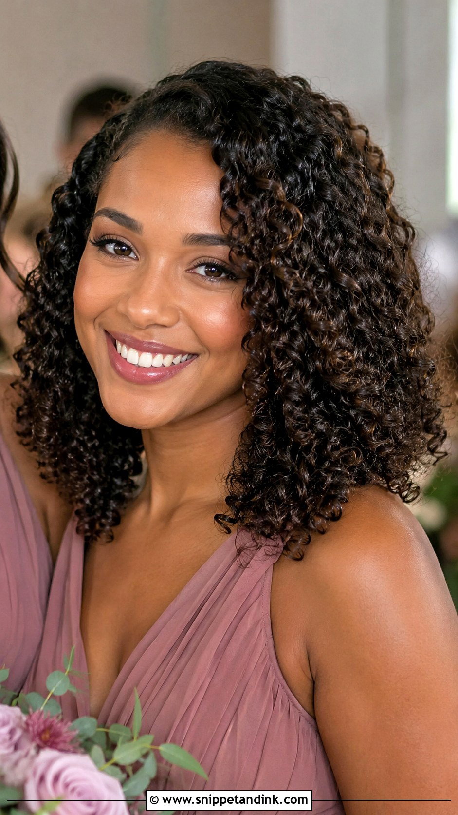 Bridesmaid Curly Hair Down - Snippet and Ink - 20 Bridesmaid Hairstyles Hair Down