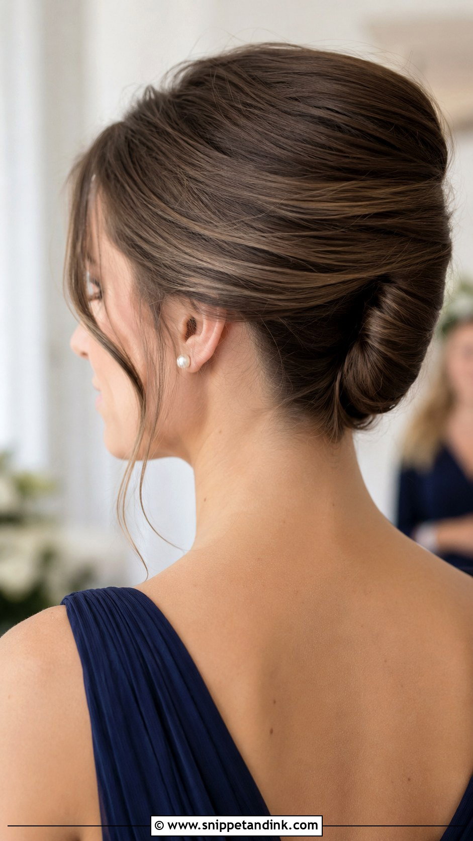 Bridesmaid French Twist - Snippet and Ink - 35 Bridesmaids Hairstyles