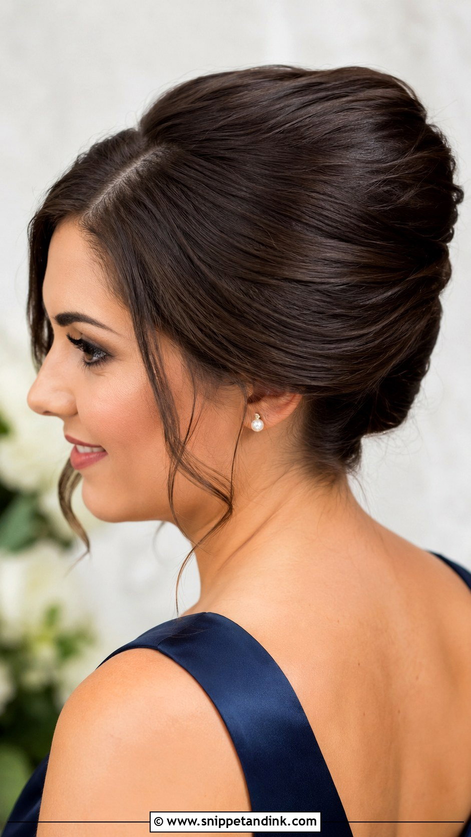 Bridesmaid French Twist For Round Face - Snippet and Ink - 20 Bridesmaid Hairstyles Round Face