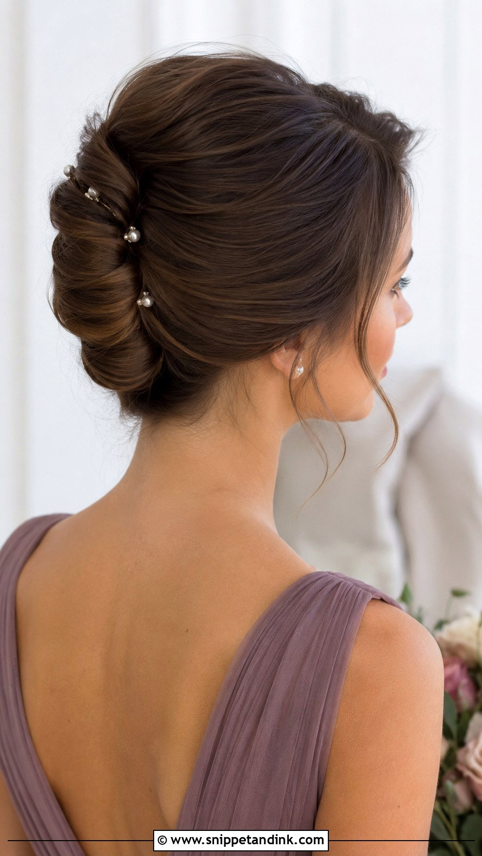 Bridesmaid French Twist Updo - Snippet and Ink - 20 Bridesmaid Hairstyles Up