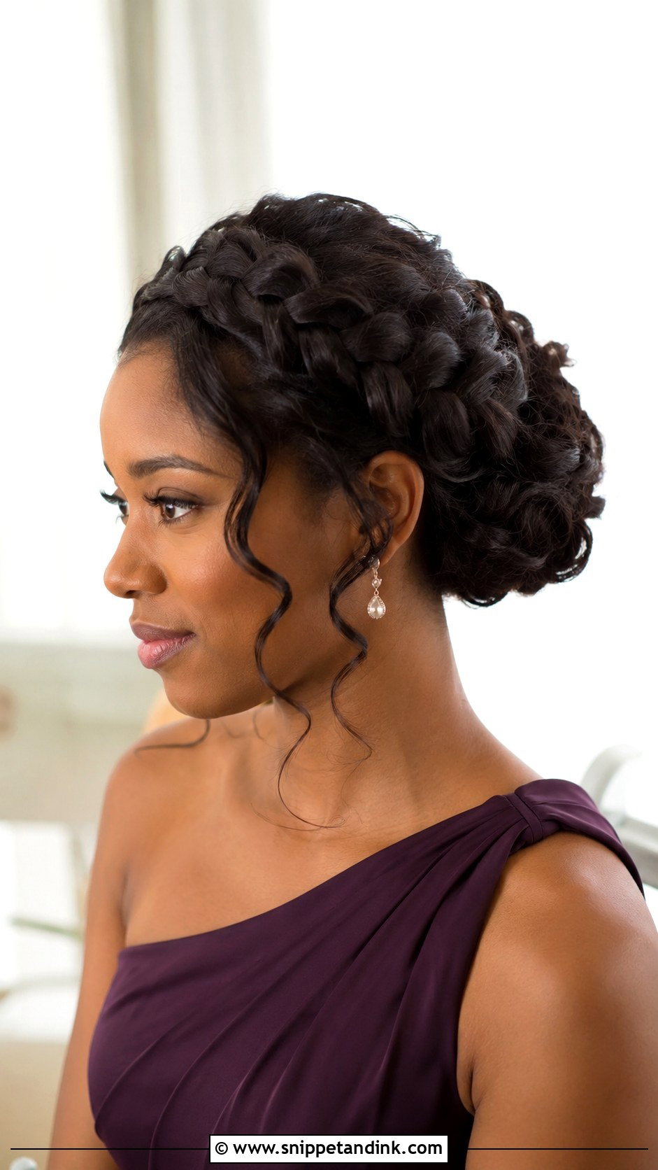 Bridesmaid Goddess Braid - Snippet and Ink - 25 Bridesmaid Hair Braid Ideas