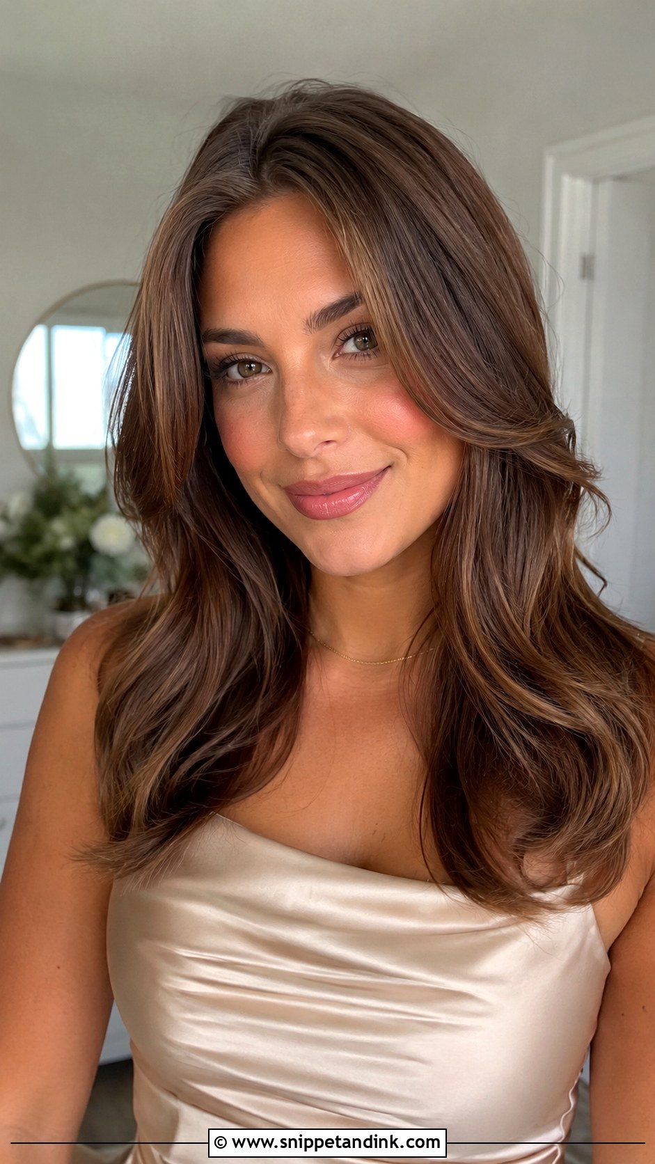 Bridesmaid Hair Down With Bouncy Blowout - Snippet and Ink - 20 Bridesmaids Hair Down Ideas
