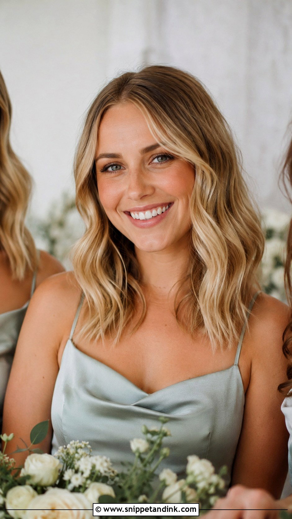 Bridesmaid Hair Down With Soft Waves - Snippet and Ink - 20 Bridesmaids Hairstyles Down